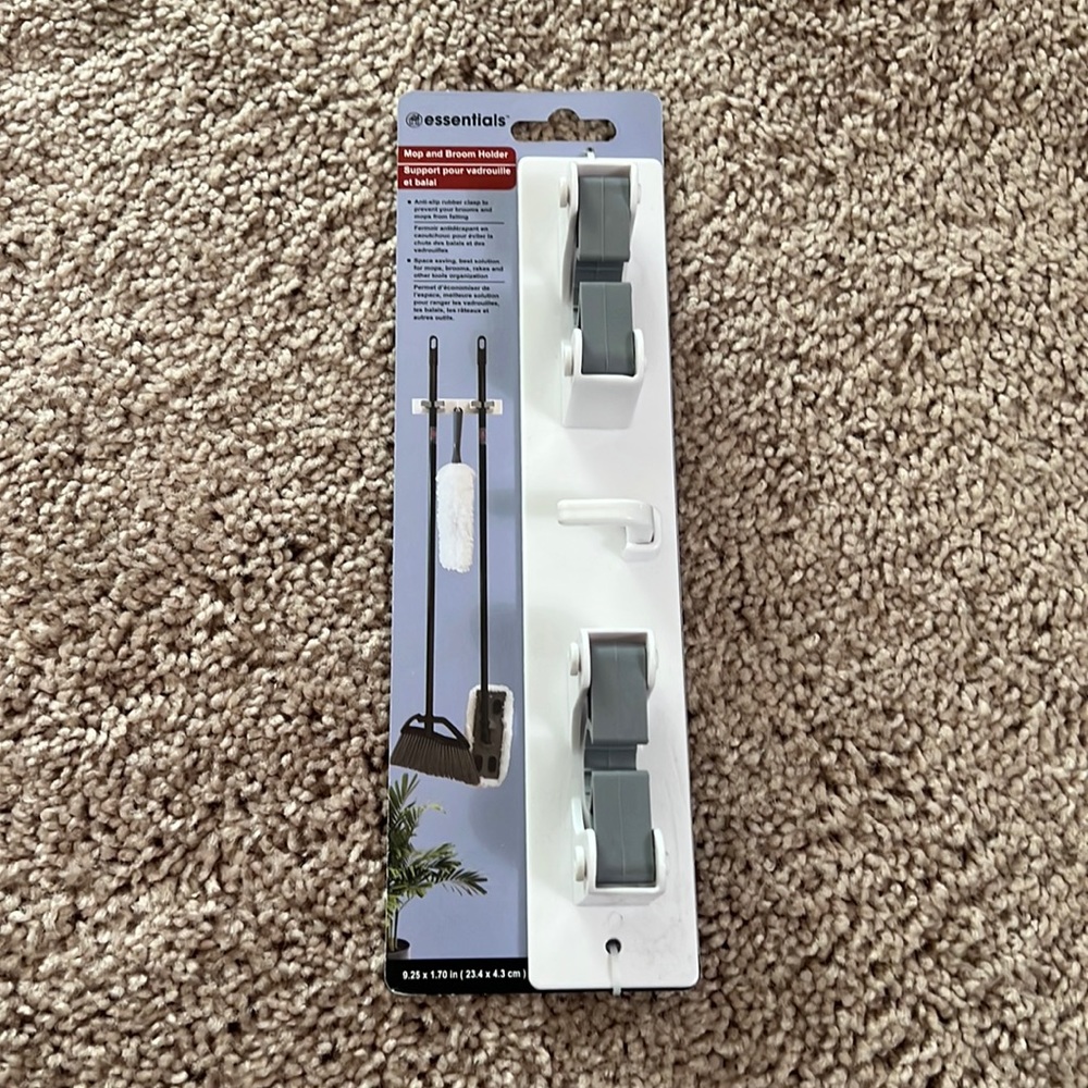 Essentials Mop And Broom Holder
